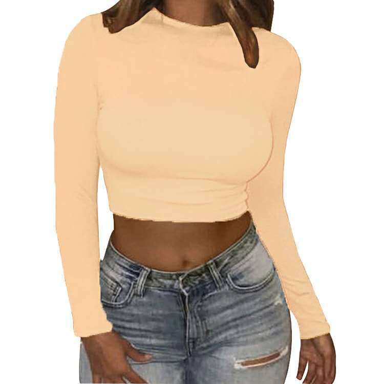 Fitted Ribbed Crop Tops (Pack of 3)